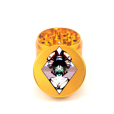 Glitch Geisha 4pc Aluminum Grinder - Fidget Widgets