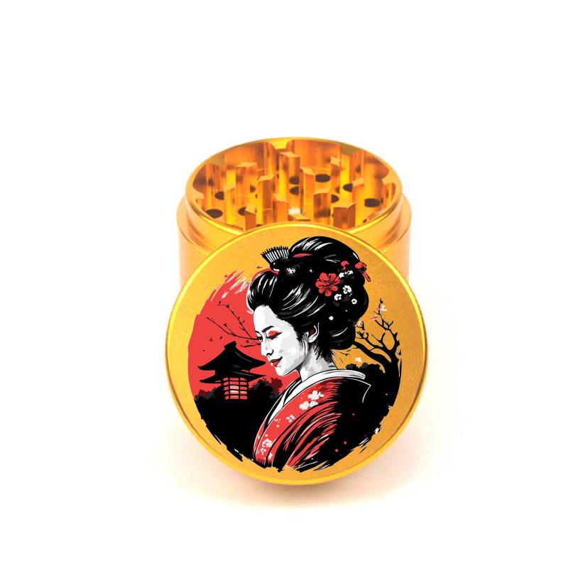 Sweet Geisha 4pc Aluminum Grinder - Fidget Widgets