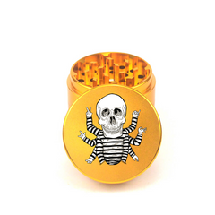 Skull Twister 4pc Aluminum Grinder - Fidget Widgets