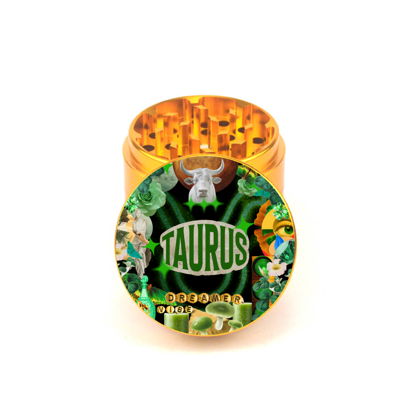 Taurus Aesthetic 4pc Aluminum Grinder - Fidget Widgets