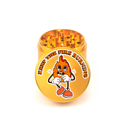 Keep the Fire Burning 4pc Aluminum Grinder - Fidget Widgets