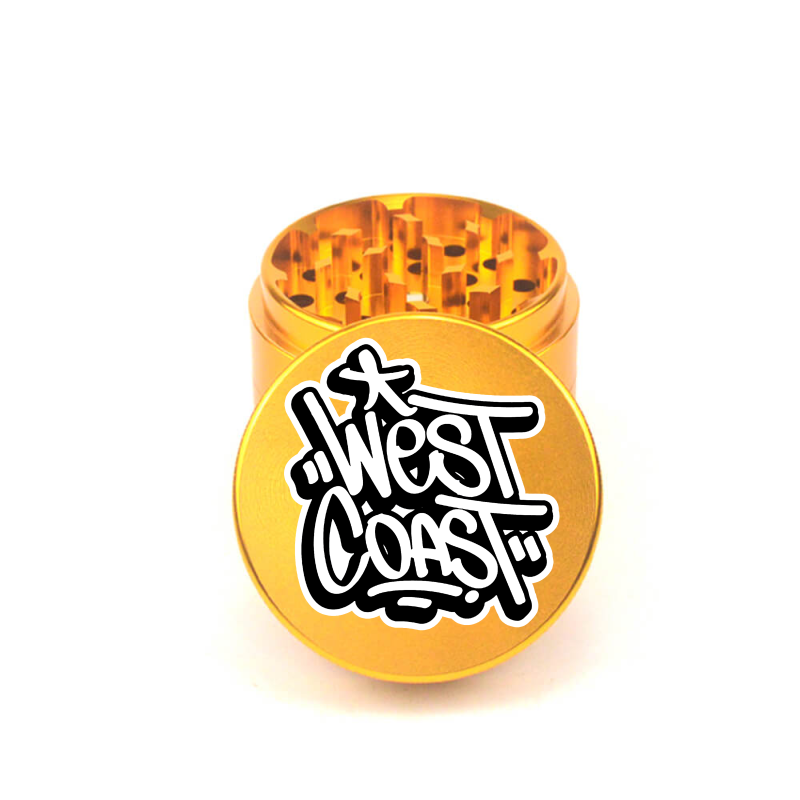 West Coast 4pc Aluminum Grinder - Fidget Widgets