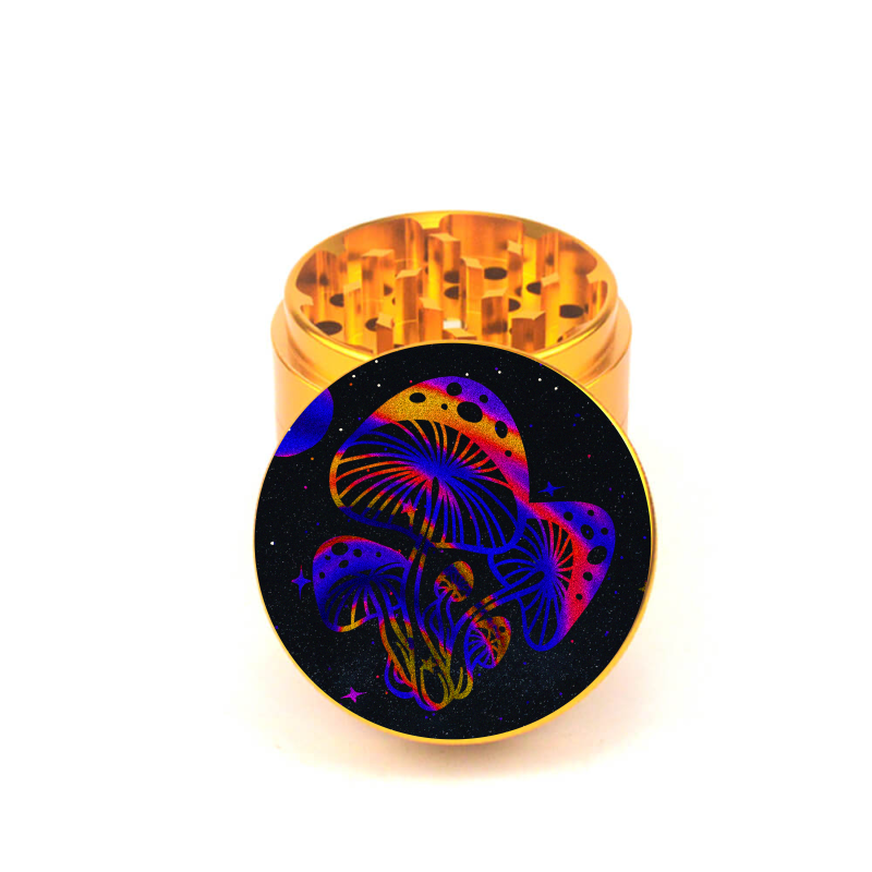 ShroomZoom 4pc Aluminum Grinder - Fidget Widgets
