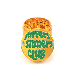 Yappers & Stoners Club 4pc Aluminum Grinder - Fidget Widgets