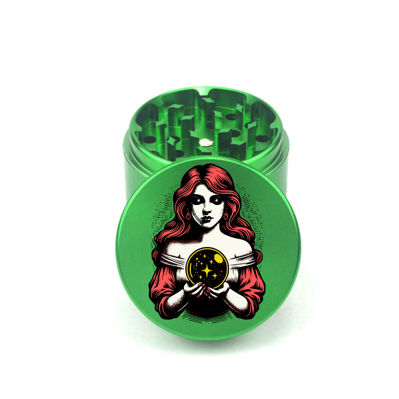 Mystic Luna 4pc Aluminum Grinder - Fidget Widgets
