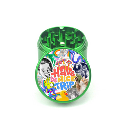 Have a Nice Trip 4pc Aluminum Grinder - Fidget Widgets