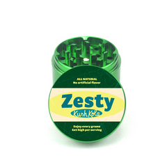 Zesty Kush Kola 4pc Aluminum Grinder - Fidget Widgets