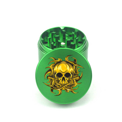 Skullcrusher Supreme 4pc Aluminum Grinder - Fidget Widgets
