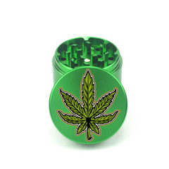 Leafy Legend 4pc Aluminum Grinder - Fidget Widgets