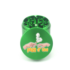 Pass Play 4pc Aluminum Grinder - Fidget Widgets