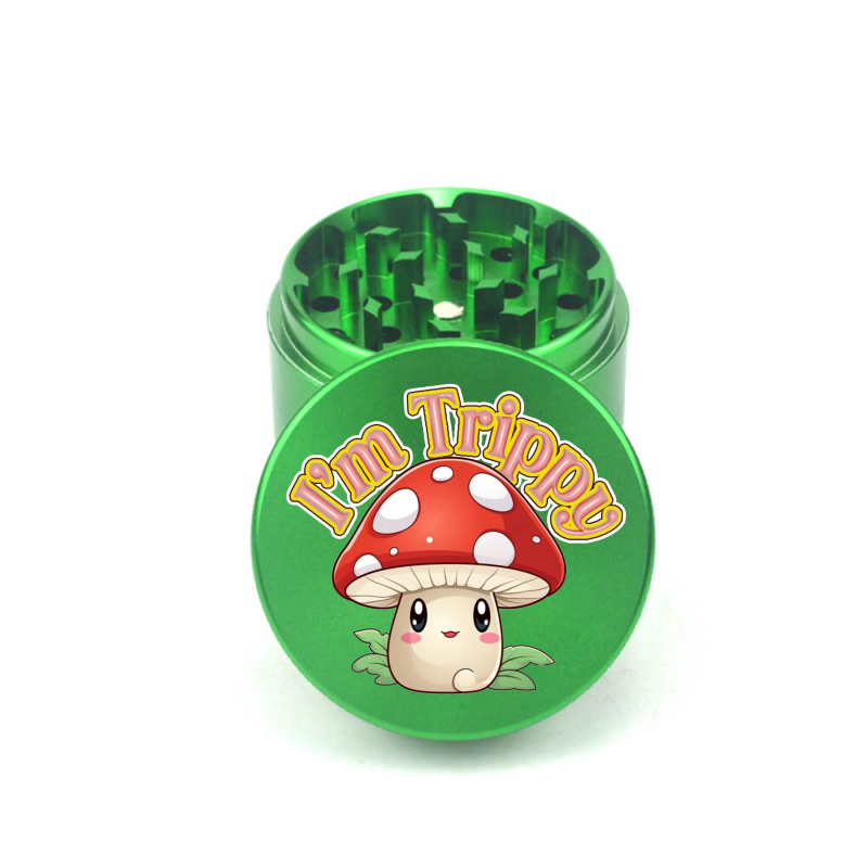 Shroomie 4pc Aluminum Grinder - Fidget Widgets