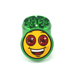 Happy Herb Chomper 4pc Aluminum Grinder - Fidget Widgets