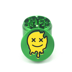 Smiley Melt 4pc Aluminum Grinder - Fidget Widgets