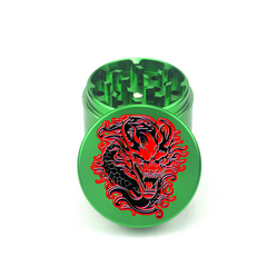 Dragon Blaze 4pc Aluminum Grinder - Fidget Widgets