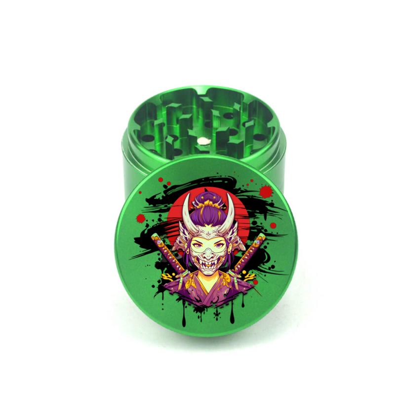 Calm Samurai 4pc Aluminum Grinder - Fidget Widgets
