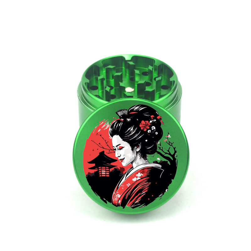 Sweet Geisha 4pc Aluminum Grinder - Fidget Widgets