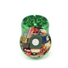 Retro Pop Culture 4pc Aluminum Grinder - Fidget Widgets