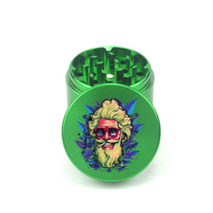 Wild Beard Whirl 4pc Aluminum Grinder - Fidget Widgets