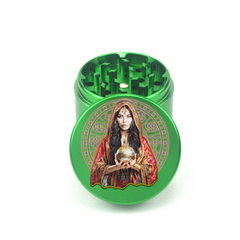 Mystic Herb Oracle 4pc Aluminum Grinder - Fidget Widgets