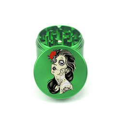 Tattooed Rosanna 4pc Aluminum Grinder - Fidget Widgets