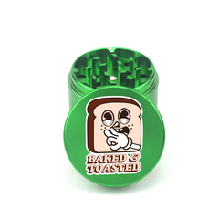 Baked & Toasted 4pc Aluminum Grinder - Fidget Widgets