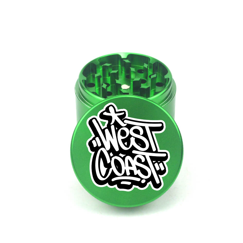 West Coast 4pc Aluminum Grinder - Fidget Widgets