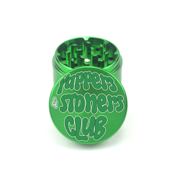 Yappers & Stoners Club 4pc Aluminum Grinder - Fidget Widgets