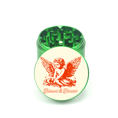 Blessed & Blazed 4pc Aluminum Grinder - Fidget Widgets