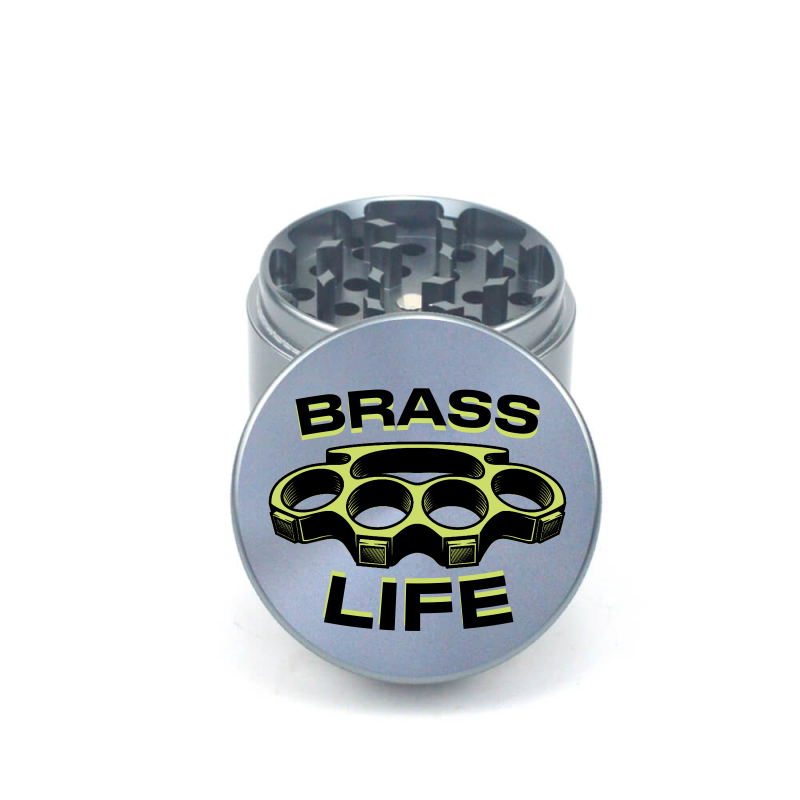 Brass Life 4pc Aluminum Grinder - Fidget Widgets