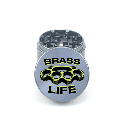 Brass Life 4pc Aluminum Grinder - Fidget Widgets