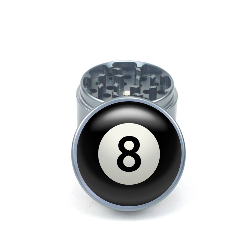 Magic 8-Ball Smash 4pc Aluminum Grinder - Fidget Widgets