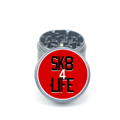 SK8 4 LIFE 4pc Aluminum Grinder - Fidget Widgets