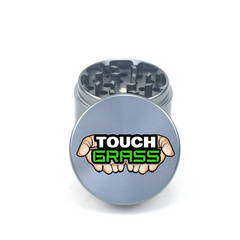 Touch Grass 4pc Aluminum Grinder - Fidget Widgets