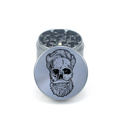 Skull Stash Crusher 4pc Aluminum Grinder - Fidget Widgets