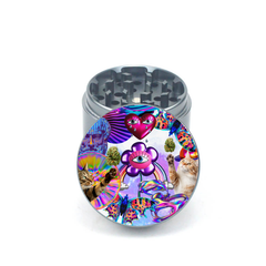 High Fever Dream 4pc Aluminum Grinder - Fidget Widgets