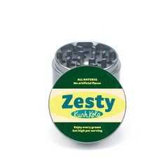 Zesty Kush Kola 4pc Aluminum Grinder - Fidget Widgets