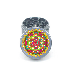 Mandala V3 4pc Aluminum Grinder - Fidget Widgets