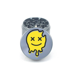 Smiley Melt 4pc Aluminum Grinder - Fidget Widgets