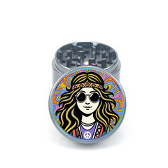 Groovy Vibe 4pc Aluminum Grinder - Fidget Widgets