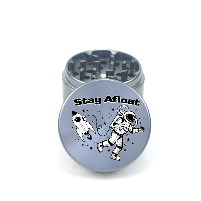 Stay Afloat 4pc Aluminum Grinder - Fidget Widgets
