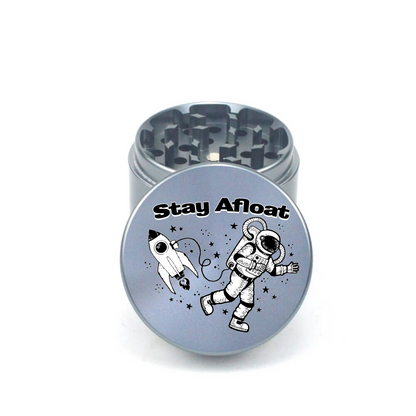 Stay Afloat 4pc Aluminum Grinder - Fidget Widgets