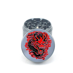 Dragon Blaze 4pc Aluminum Grinder - Fidget Widgets