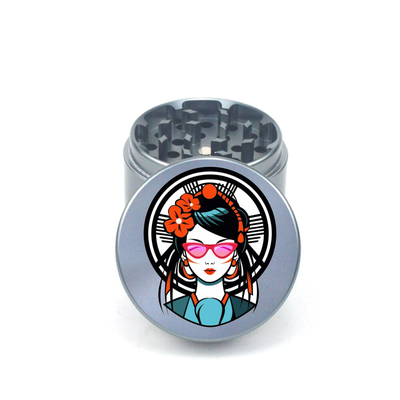 Chill Geisha 4pc Aluminum Grinder - Fidget Widgets