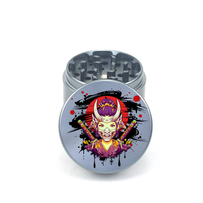 Calm Samurai 4pc Aluminum Grinder - Fidget Widgets
