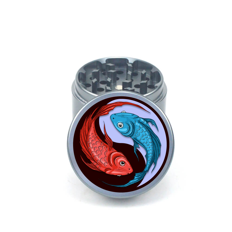 Koi Flow 4pc Aluminum Grinder - Fidget Widgets
