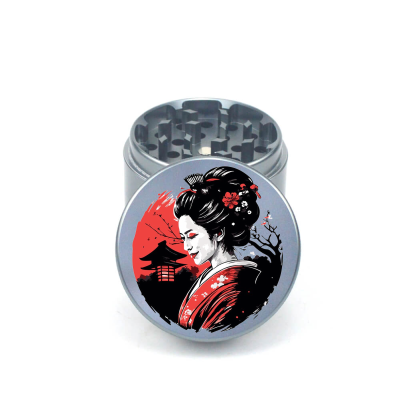 Sweet Geisha 4pc Aluminum Grinder - Fidget Widgets