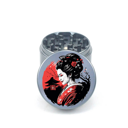 Sweet Geisha 4pc Aluminum Grinder - Fidget Widgets