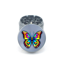 Butterfly Breeze 4pc Aluminum Grinder - Fidget Widgets