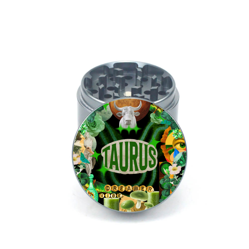 Taurus Aesthetic 4pc Aluminum Grinder - Fidget Widgets