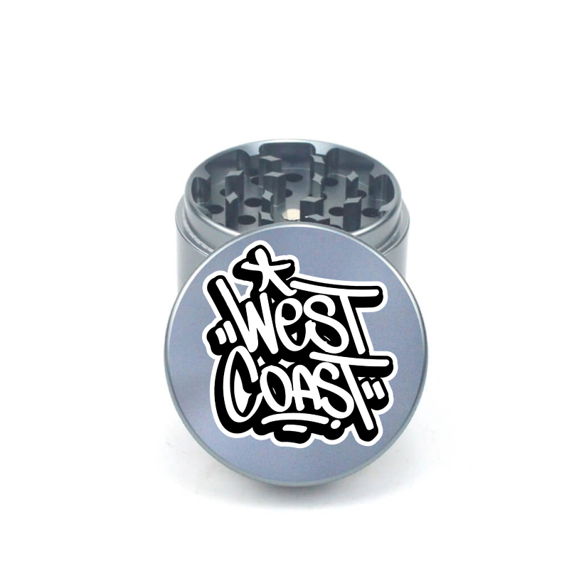 West Coast 4pc Aluminum Grinder - Fidget Widgets